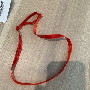 LULULEMON skinny satin headband with non slip
